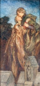 試練の場所 作： Eleanor Fortescue Brickdale